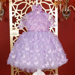 Enchanted Butterfly Dress Set - Lilac