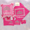 5pcs Princess Crown Set  -  Hot Pink