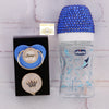 3pcs Royal Crown Bottle Set - Blue