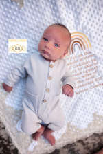 Personalized Inscription Prayer Word Poetry Mink Rainbow Baby Blanket - Gold