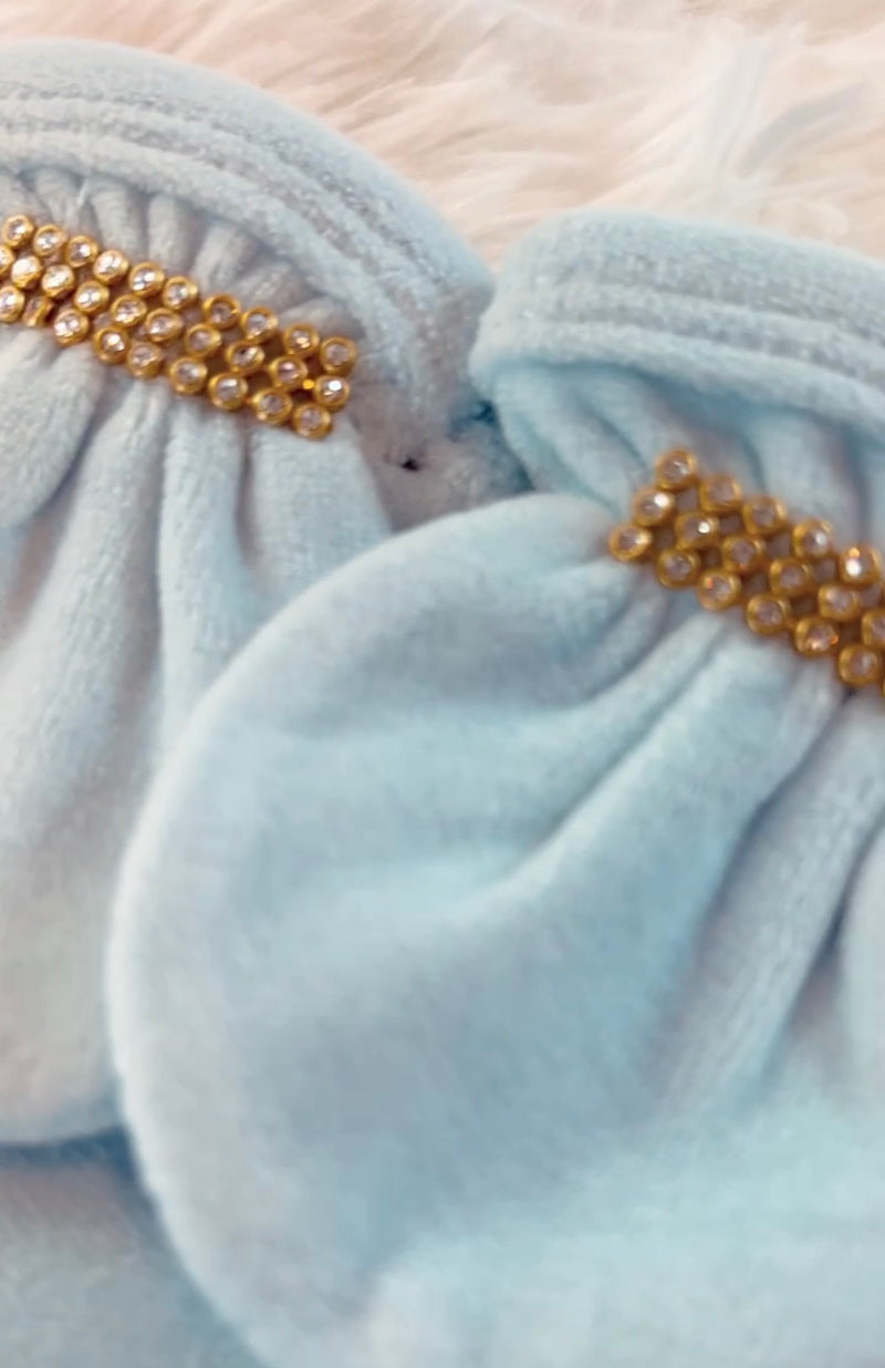 3pcs Infant Boy Outfit Set - Blue