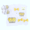 4pcs HRH Crown Set - Yellow