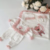4pcs Welcome Home Baby Girl Teddy Set - Pink