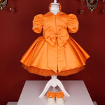 Cassandra Dress Set - Orange
