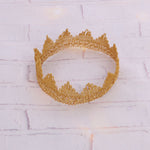 Royal Prince Boy Gold Lace Crown
