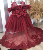 Loriee Rose Train Girls Dress - More Colors