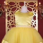 Ailey Beaded Dress Set - Yellow