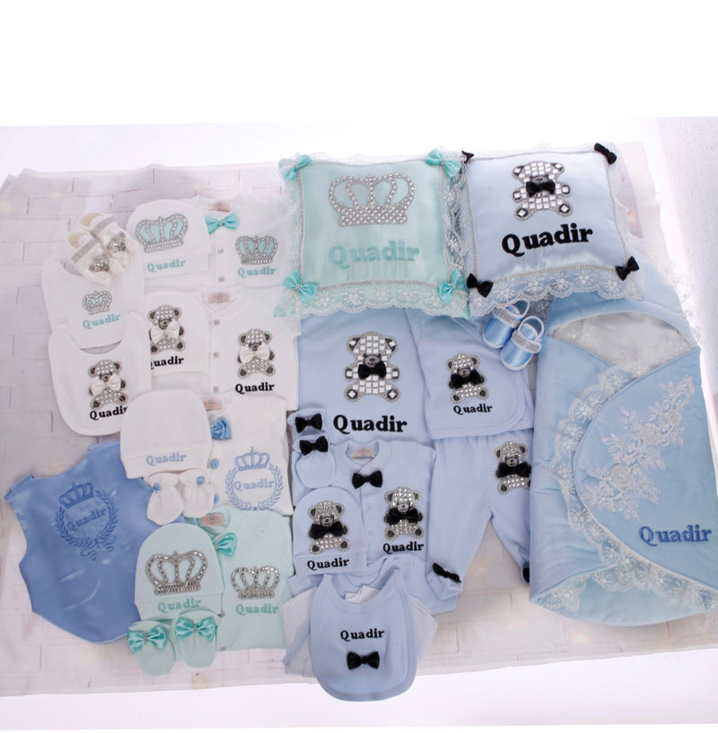 28pcs Luxury Bling Baby Boy Clothing Haul