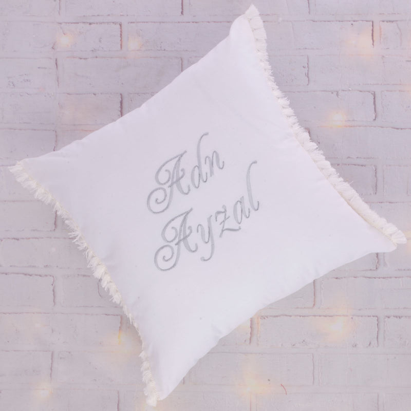 Personalized Baby Tassel Pillow