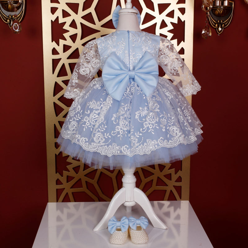 bluegirl dress Giselle Blue Girl Party Jacket Dress