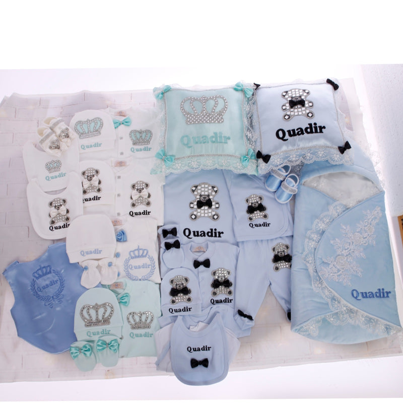 28pcs Luxury Bling Baby Boy Clothing Haul