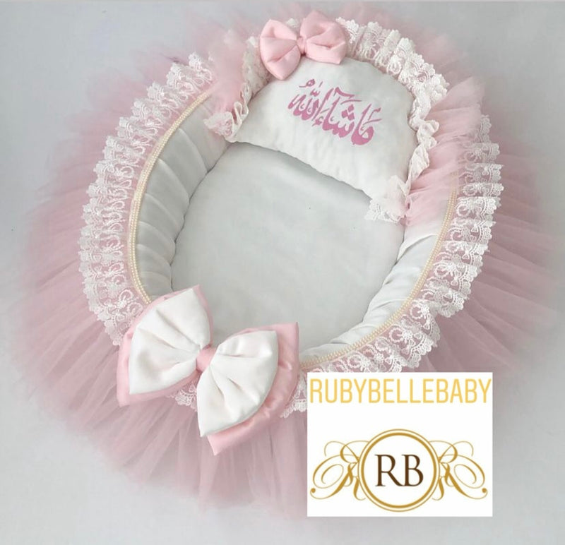 Nori Baby Girl Nest - Pink