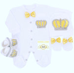 4pcs HRH Crown Set - Yellow